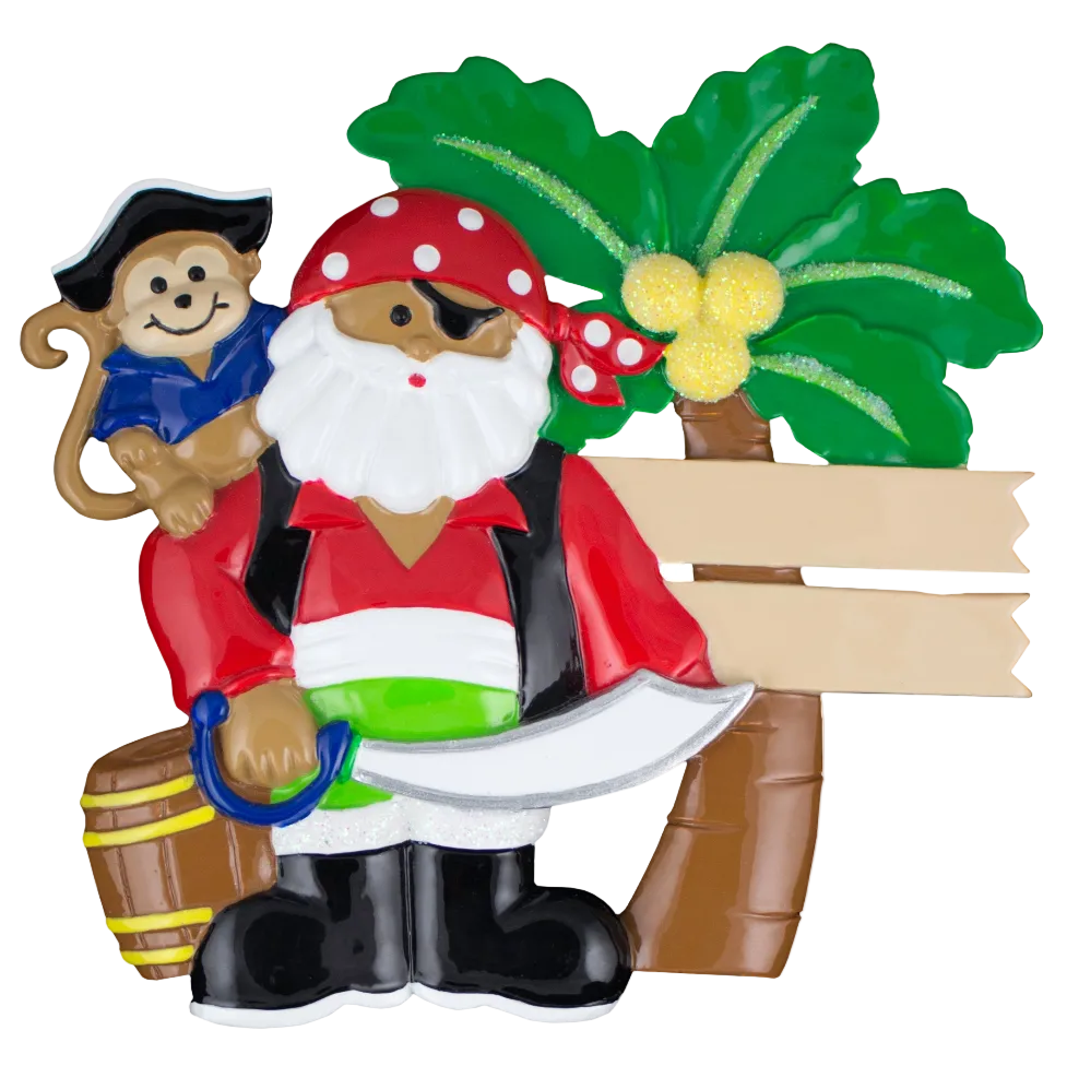 NT188: Pirate Santa & Monkey
