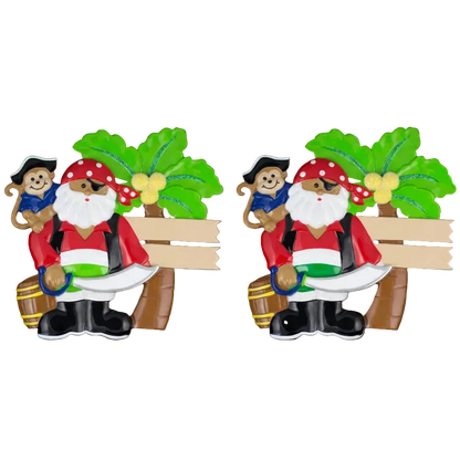 NT188: Pirate Santa & Monkey