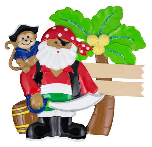NT188: Pirate Santa & Monkey
