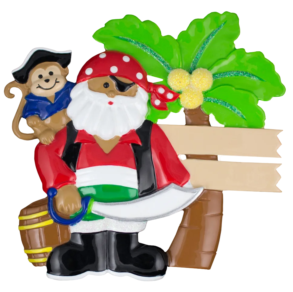 NT188: Pirate Santa & Monkey