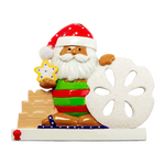 NT116E: Beach Sand Dollar Santa