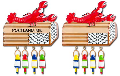 NT122: Lobster Trap & Buoys - 24 Pack