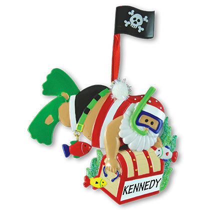NT133: Snorkel Pirate Santa
