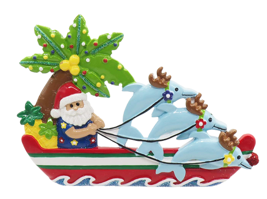 NT173N: Santa Dolphin - Family-3