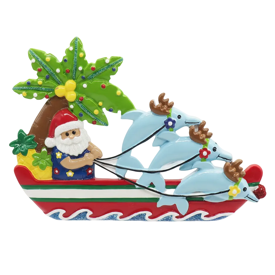 NT173N: Santa Dolphin - Family-3