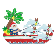 NT174: Santa Dolphin 4 - Family-4