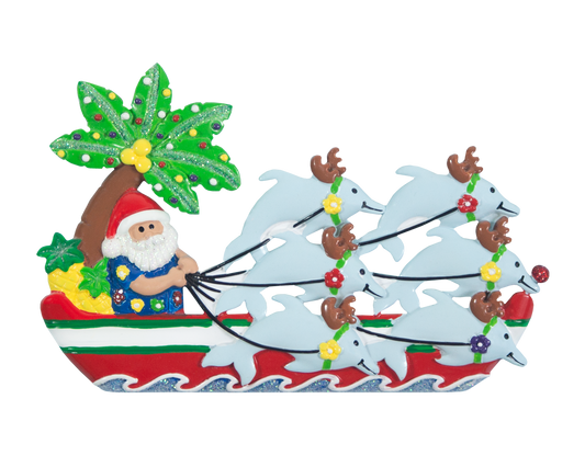 NT176: Santa Dolphin 6 - Family-6