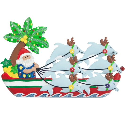 NT176: Santa Dolphin 6 - Family-6