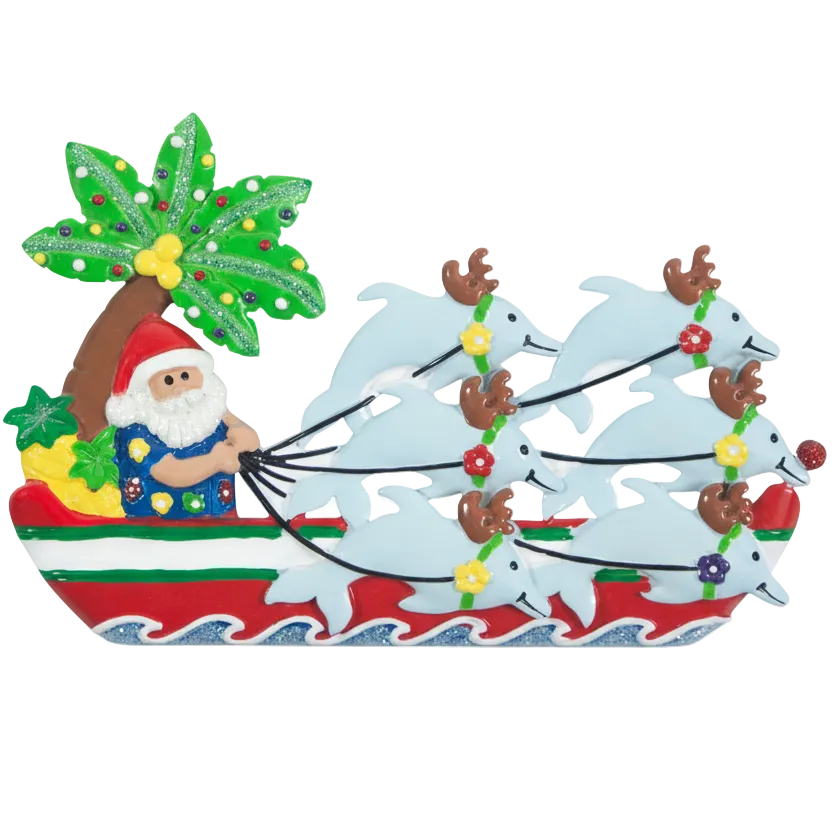 NT176: Santa Dolphin 6 - Family-6
