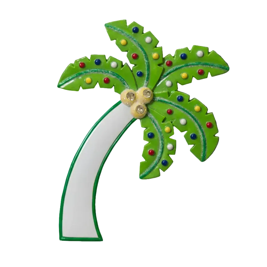NT177P: Coconut Tree W/ Crystals