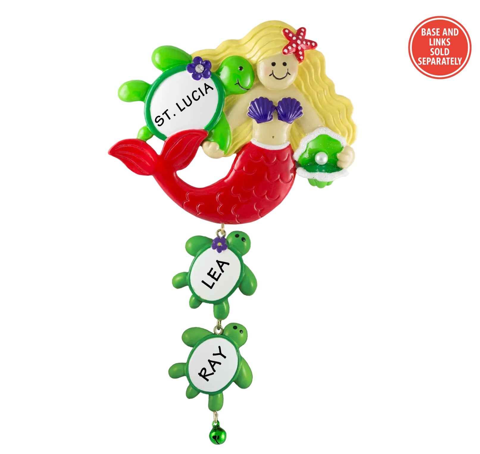 NT180: Christmas Mermaid w/ Bell (Blonde)