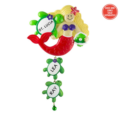 NT180: Christmas Mermaid w/ Bell (Blonde)