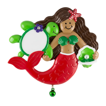 NT180T: Tropical Mermaid w/ Bell (Brunette)