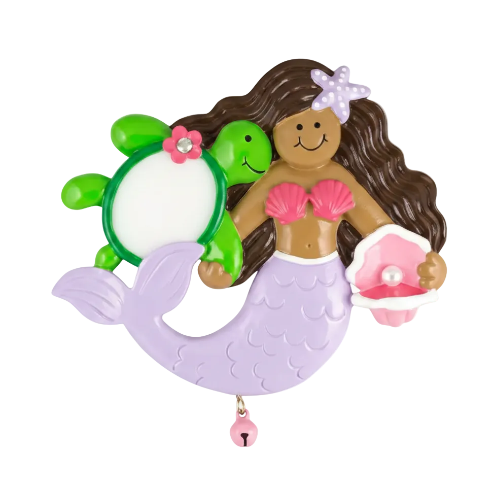 NT180T: Tropical Mermaid w/ Bell (Brunette)