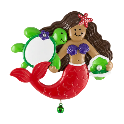 NT180T: Tropical Mermaid w/ Bell (Brunette)
