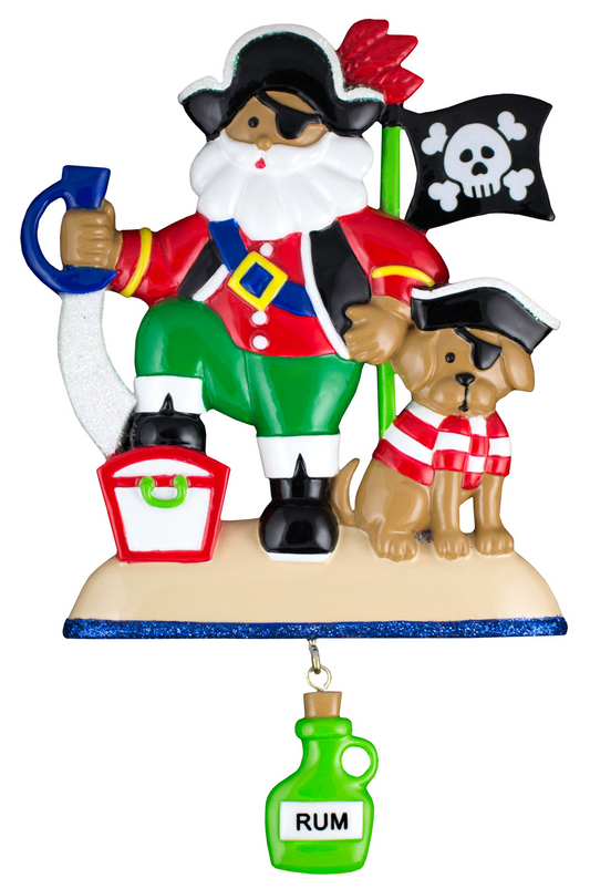 NT187: Pirate Santa & Dog