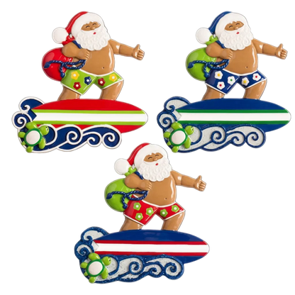 NT194: Tropical Surfing Santa - 24 Pack