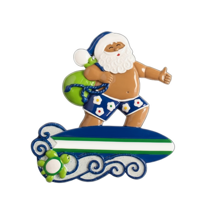 NT194T: Tropical Surfing Santa