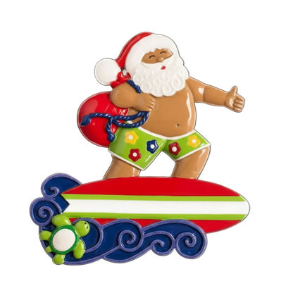 NT194: Tropical Surfing Santa - 24 Pack