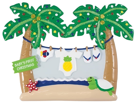 NT195B: Tropical Babys First Christmas - Boy