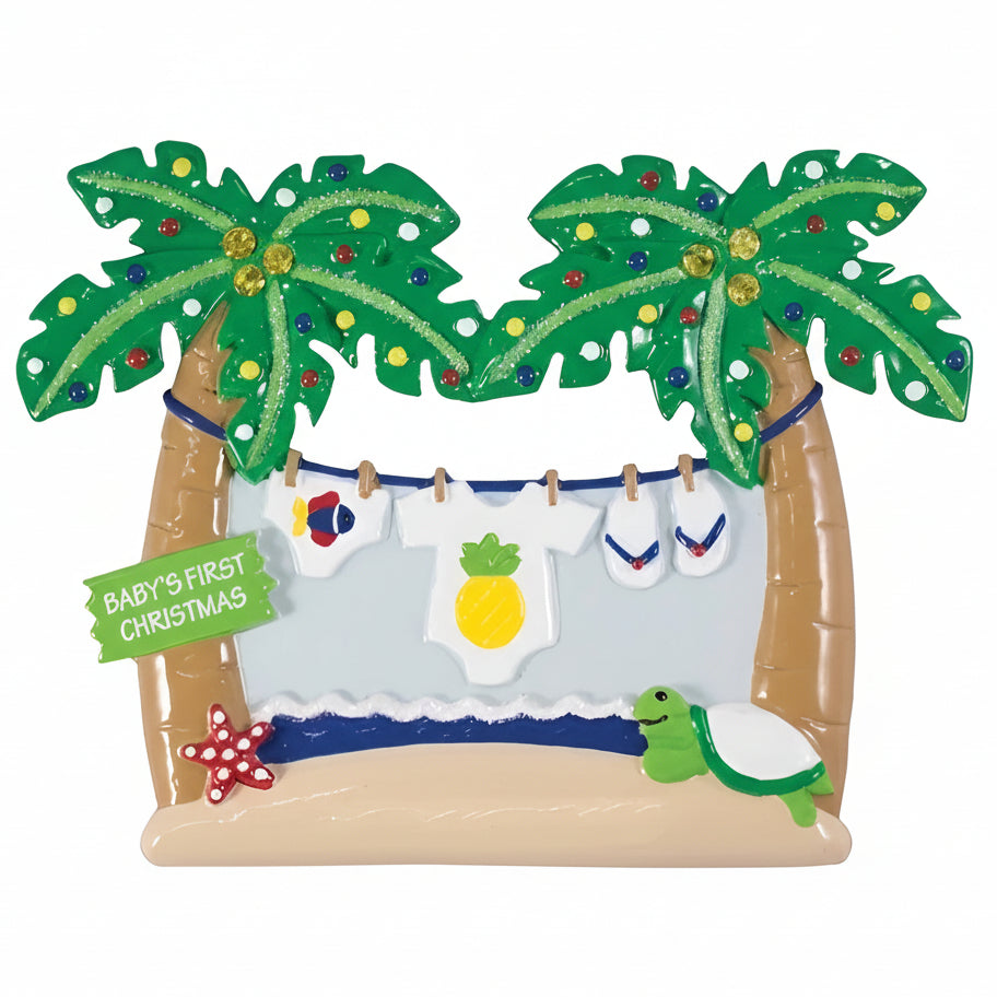 NT195B: Tropical Baby's First Christmas - Boy