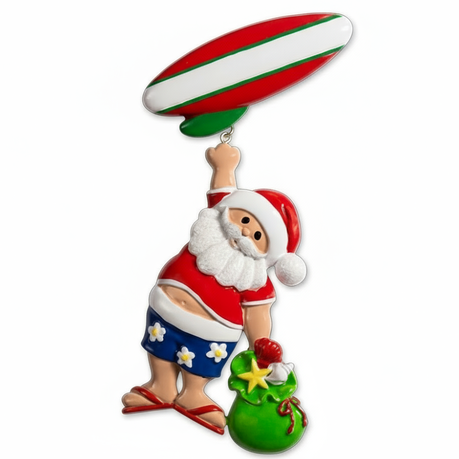 NT210: Linking Surfboard & Santa