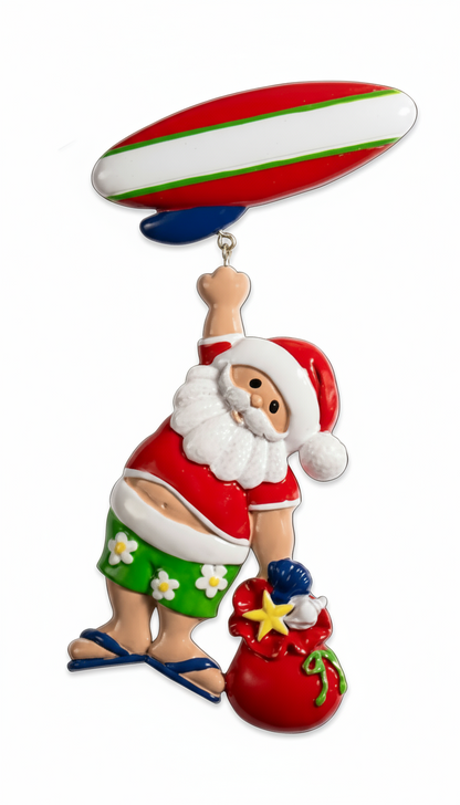 NT210: Linking Surfboard & Santa