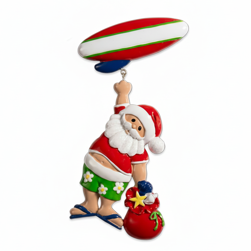 NT210: Linking Surfboard & Santa