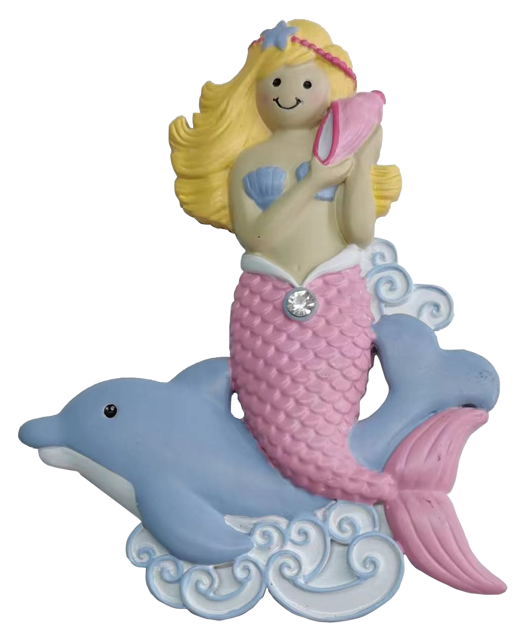 NT219: Mermaid w/ Dolphin