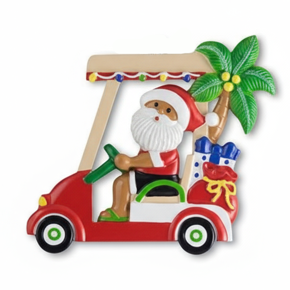NT232: Golf Cart Santa