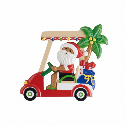 NT232: Golf Cart Santa