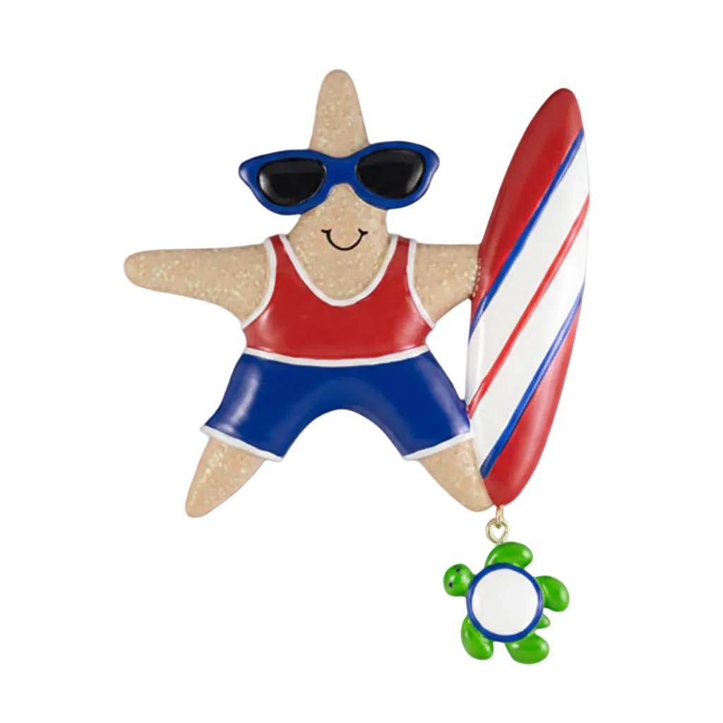 NT237: Tropical Starfish Surfer Boy