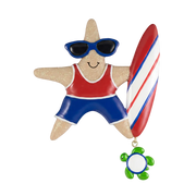NT237: Tropical Starfish Surfer Boy - 24 Pack