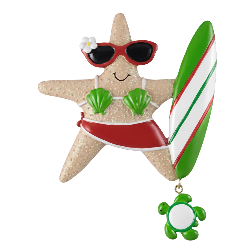 NT238: Tropical Starfish Surfer Girl