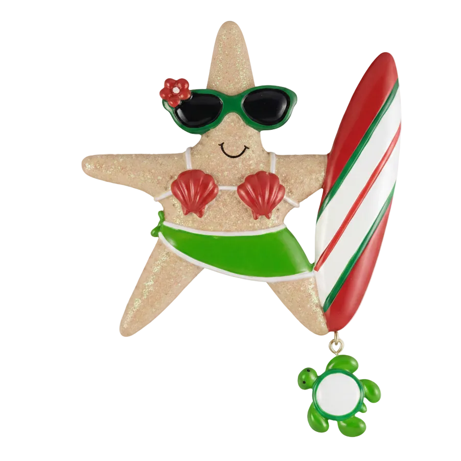 NT238: Tropical Starfish Surfer Girl