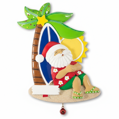 NT250: Santa Under Palm Tree