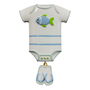 NT274B: Tropical Baby Boy Onesie