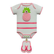 NT274G: Tropical Baby Girl Onesie