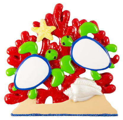 NT292: Sea Turtle Coral 2