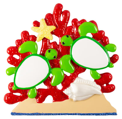 NT292: Sea Turtle Coral 2