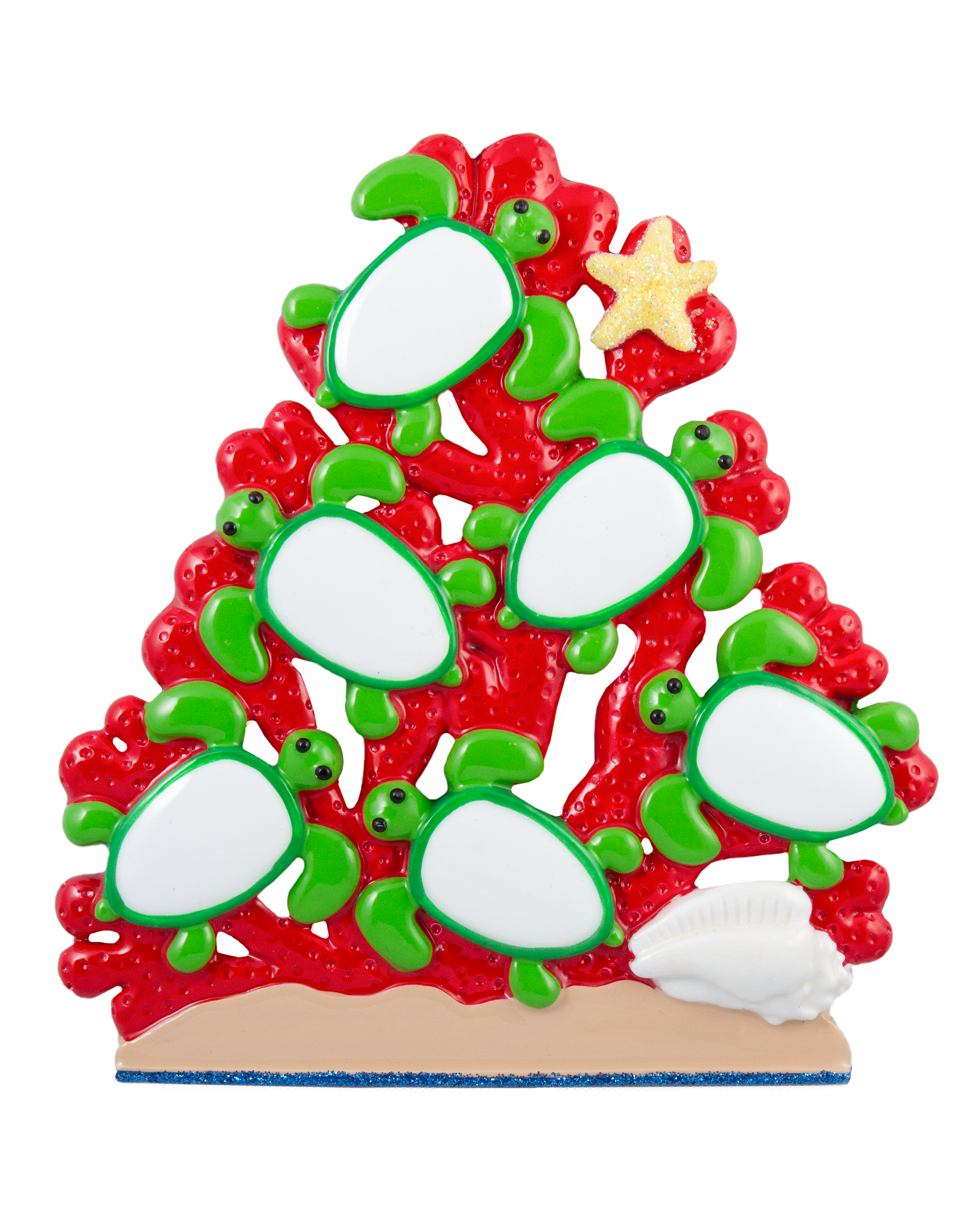 NT296: Sea Turtle Coral Family-6