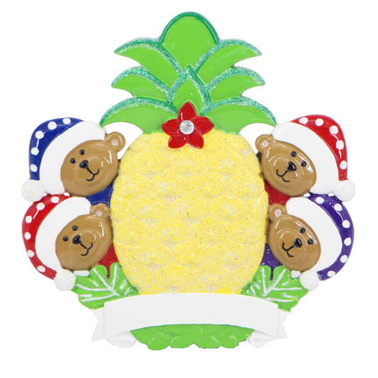 NT314: Pineapple Bears Family-4