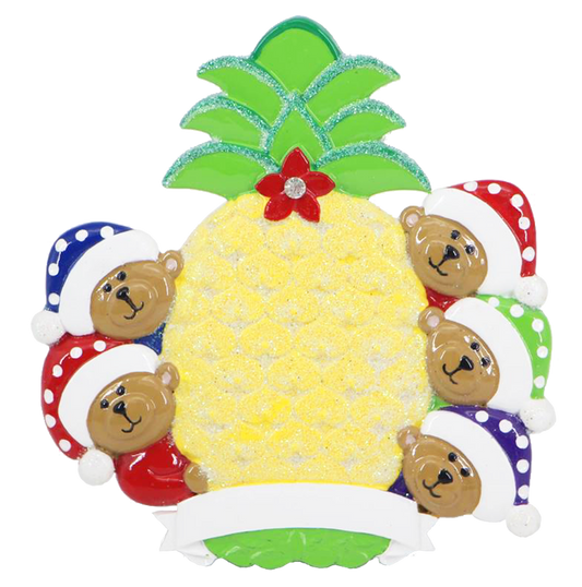 NT315: Pineapple Bears Family-5