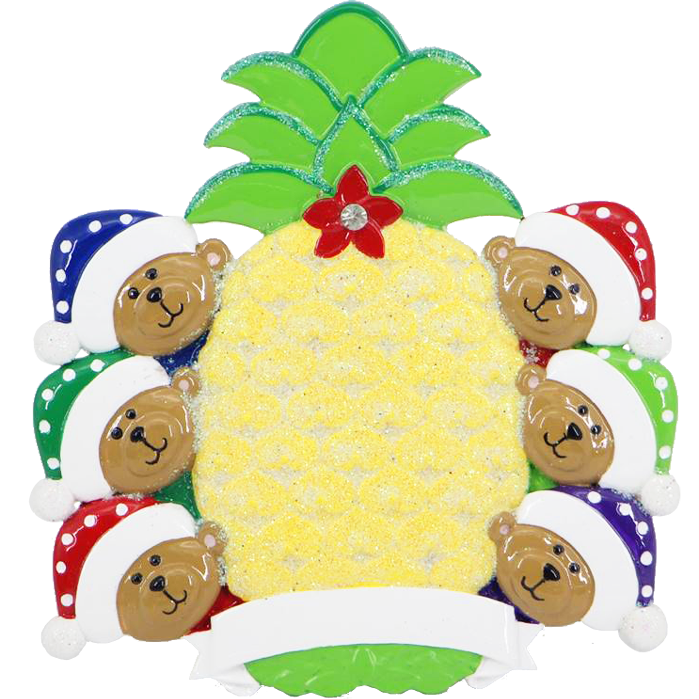 NT316: Pineapple Bears Family-6
