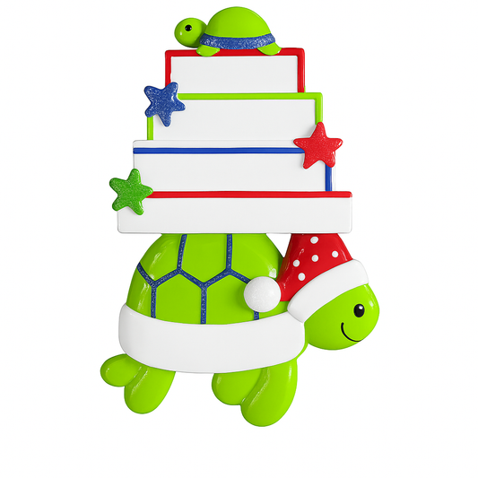 NT354N: Turtle with Gifts Family-4
