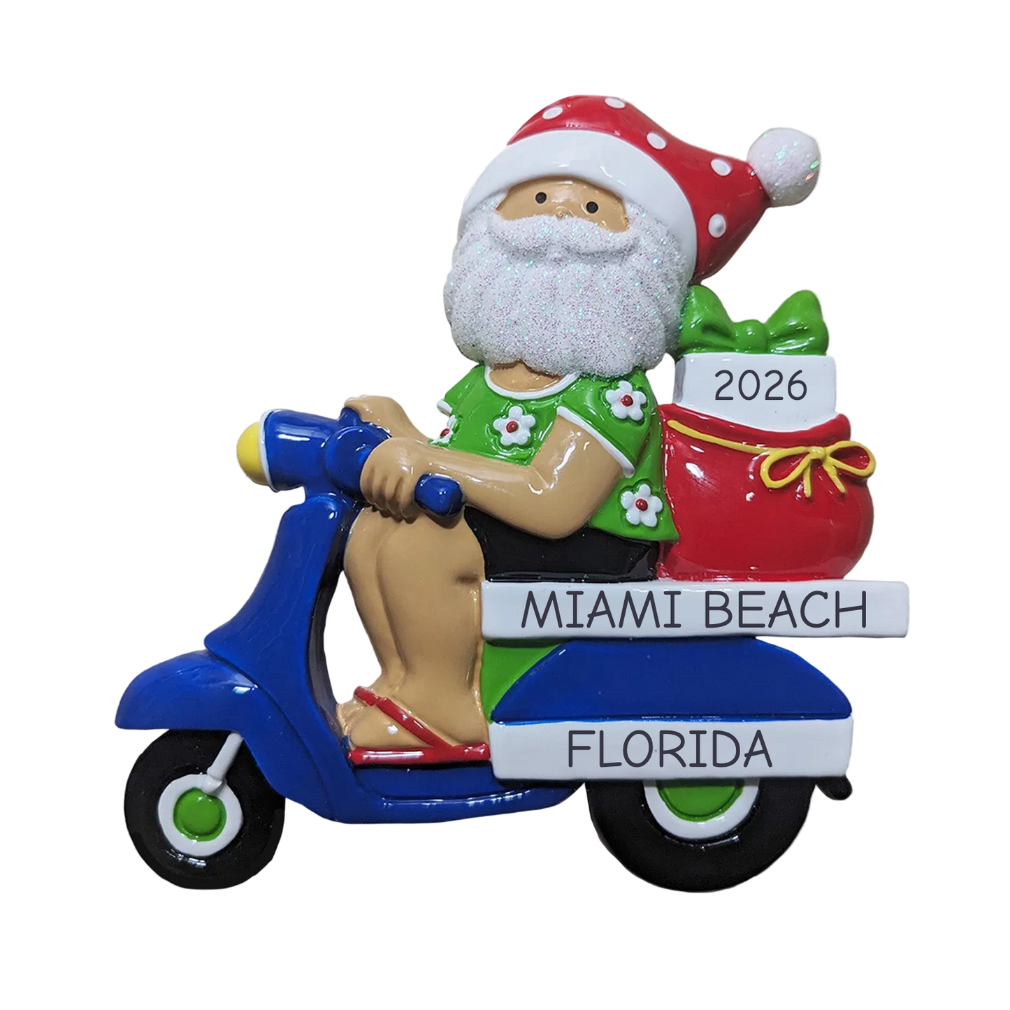 NT408: Scooter Santa - 24 Pack