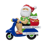 NT408: Scooter Santa - 24 Pack