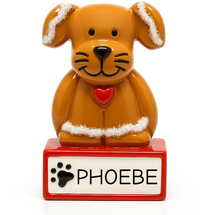 LR214D: Gingerbread Dog Table Top Add On