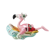HZZ127: Glass Surfing Flamingo - 12 Pack