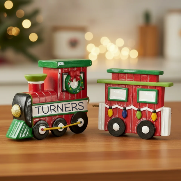 LR109N: Tabletop Train Engine & Caboose